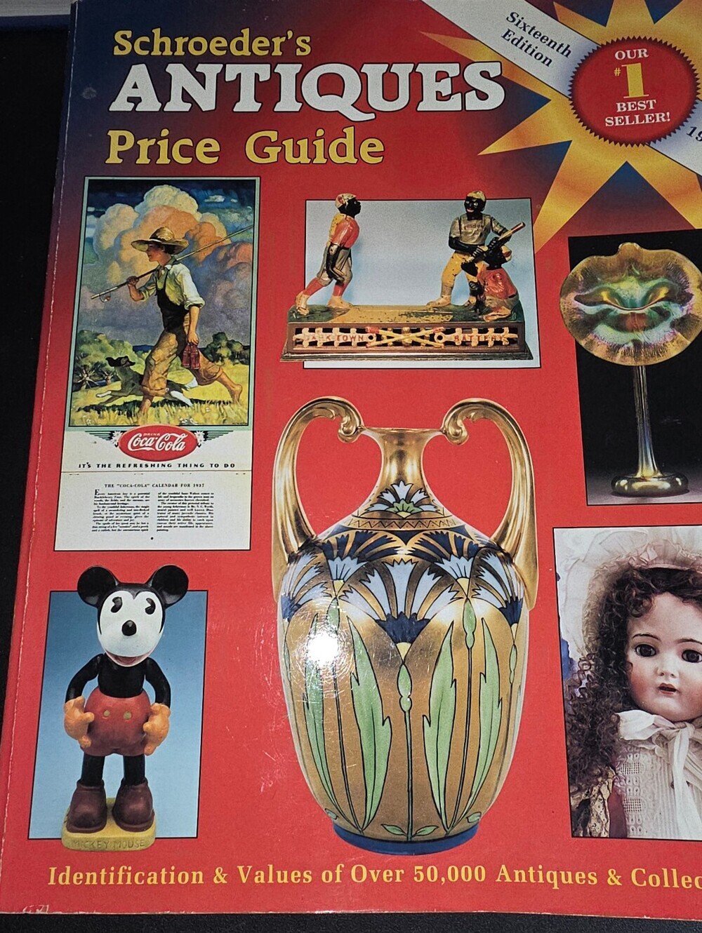 Schroeder's Antiques Price Guide Sixteenth Edition 1998 PB Book